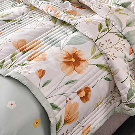 Couette légère en coton lavable, idéale pour l'été, pour enfants et adultes (type 3, 200 x 230 cm). (1/5)