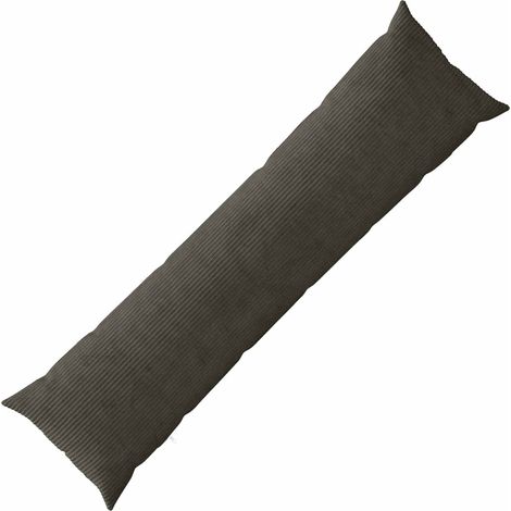 Kissenbezug HEERLEN Anthrazit 40 x 145 cm Cord vidaXL (1/5)