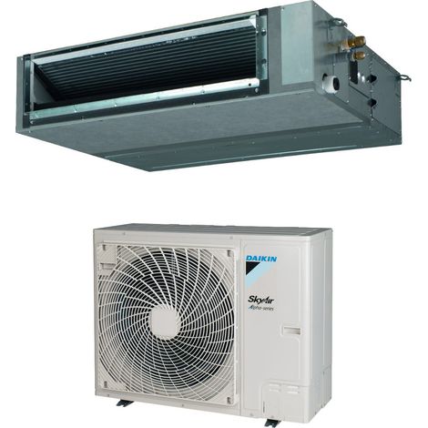 daikin bluevolution aire acondicionado aire acondicionado conductos prevalencia media 36000 btu fba100a + rzag100ny1 trifásico r-32 wi-fi opcional