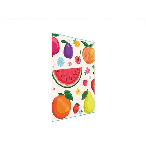 Glasschneidebrett 35x52 Obst