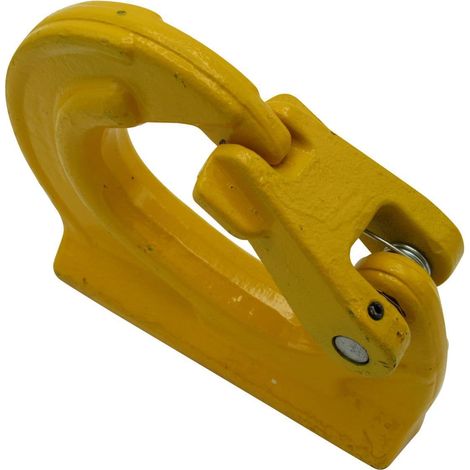 Weld On Excavator Hook 3 Ton Grade 80 (3T Lifting Chain Component Jib Arm) (1/5)