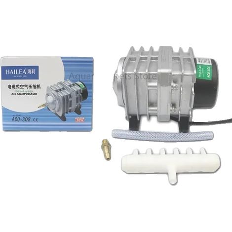 Pompa ad aria, 220-240 V, a basso consumo energetico, ACO-308 30 W, adattatore UE 220 V-50 Hz-d (1/2)
