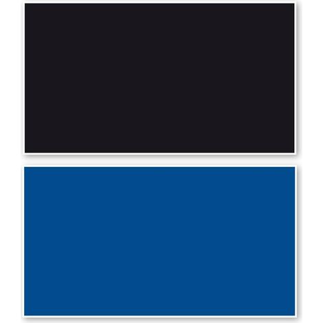 Double fond noir et bleu blister 60x150 cm