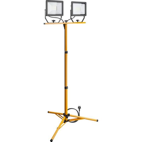 Goobay 49984 luz de trabajo Negro, Amarillo LED 100 W
