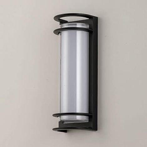 Extérieur éclairage extérieur Murale Moderne 50W LED Porche Murale décorative Aluminium flûte Double Acrylique ombrage Noir Simple Patio (1/5)