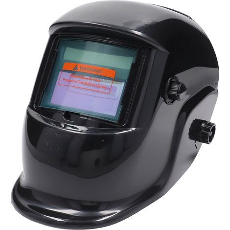 Selbstverdunkelnder Schweißhelm, wasserdichter UV-Schutz, solarbetriebene Schweißerhaube für den Kopf (1/5)