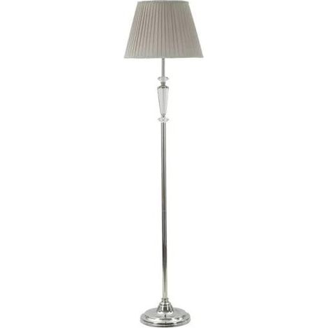 Lámpara de pie Mauro Ferretti Tolly Plata 164 cm 40 vatios