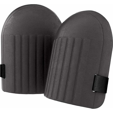 Green Mobility-Genouillère de Travail Jardinage Genouillères avec imperméable Souple Bretelles réglables,1 Paire Noir (1/5)