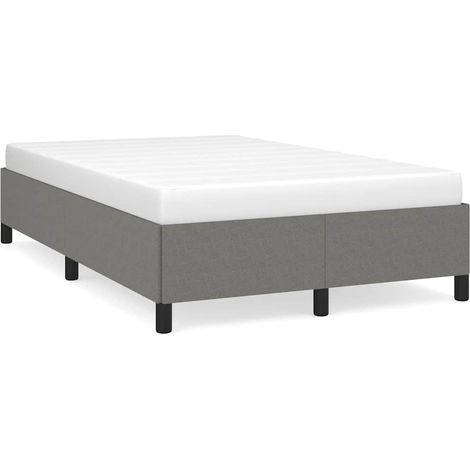 Maison Exclusive - Giroletto senza Materasso Grigio Scuro 120x190 cm in Tessuto (1/5)