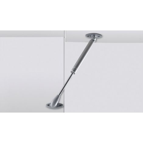 Hettich – Compas de porte relevable lift basic – Réversible – Acier et plastique – Support à visser – Poids abattant 3,2 kg – Pour agglo 19mm