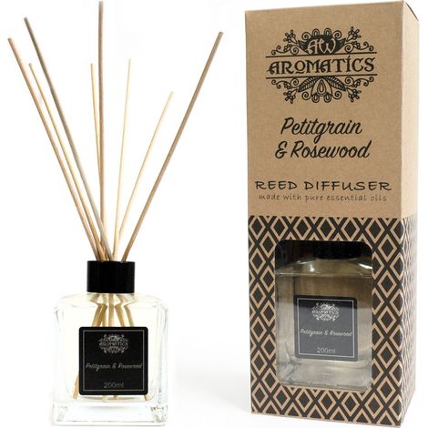 Diffuseur d'huiles essentielles de petit-grain et de bois de rose. 200 ml- Vendu par 1 (1/4)