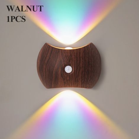 Intelligente Sensorwandleuchte, wiederaufladbare magnetische Wandleuchte, Nachttischlampe, USB-Flurleuchte, verstellbares Nachtlicht, Treppenhauswandleuchte, Ambientebeleuchtung für Terrasse und Garte