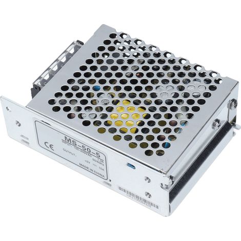 Alimentation à découpage 100-240V AC 5V 10A 50W convertisseur pour ruban LED MS-50-5 (1/5)