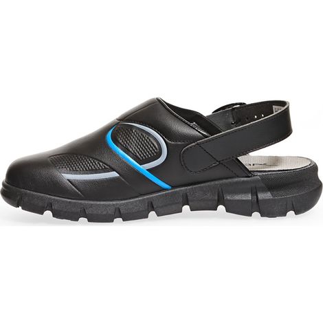 Abeba (7331) Clog Berufsschuhe Dynamic OB schwarz/blau 46