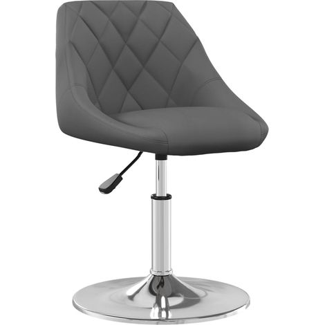 Maison Exclusive - Sedie da Pranzo Girevoli 4 pz Grigio Scuro in Velluto