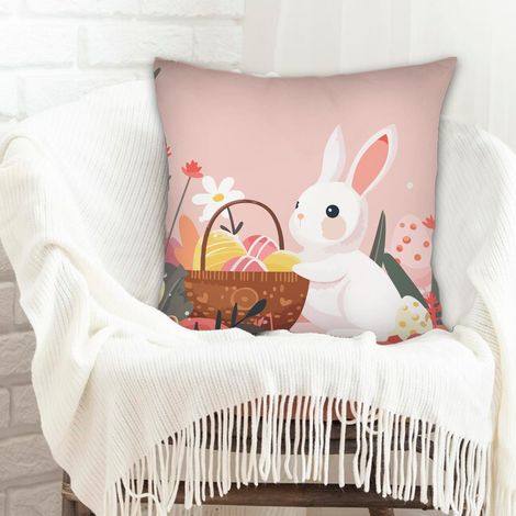 Housse de coussin sans coussin 45x45 doux pour chambre salon décoration de la saint-valentin (1/5)