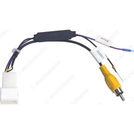 Suitable for Toyota 12-pin car rearview camera with voltage reduction, reversing line for cars. (1/4)