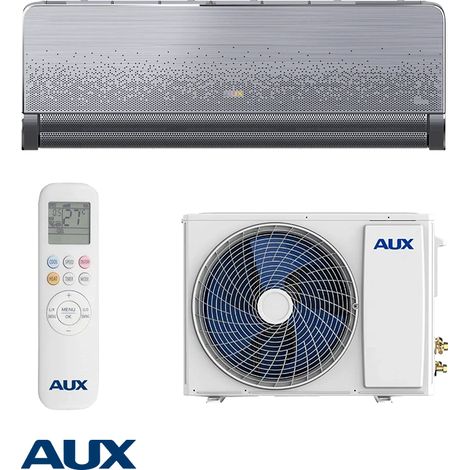 Inverter Air Conditioner AUX C-PRO ASW-H09B6A4/FQA800R3DI-D0 – 9000 BTU, A+++/A++, Silver, Wi-Fi (1/4)
