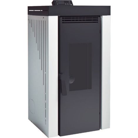 FM Poêle à granulés BP-200 12kW Blanc