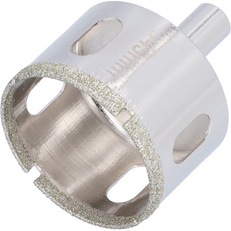 Fraise à percer alliage acier ouvre-trou 45mm pour carrelage céramique verre stable tranchante durable mandrin 10mm (1/5)