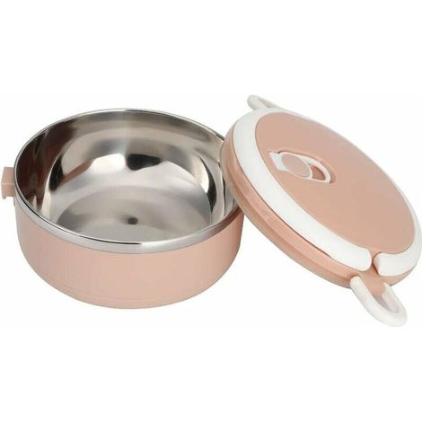 Lunch Box Isotherme Chaud, Boite Bento en Acier Inoxydable pour Enfants et Adultes, 15 x 8,5cm (1/5)