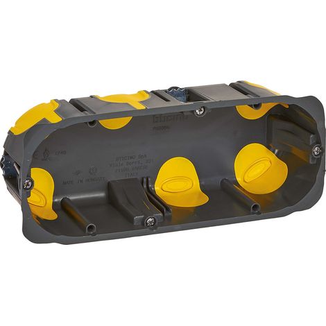 Boîte d'encastement Eco Batibox 6 postes Prof 50 BTICINO BTPB506NN