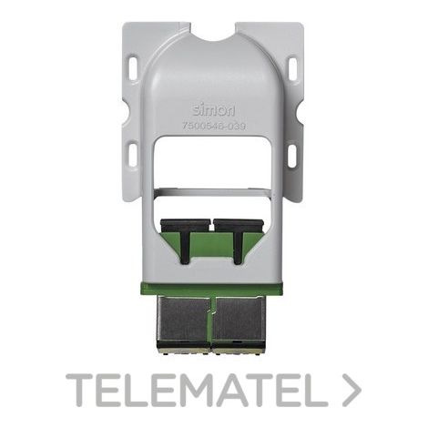 Conector Fibra Óptica Duplex SC/APC Simon 75