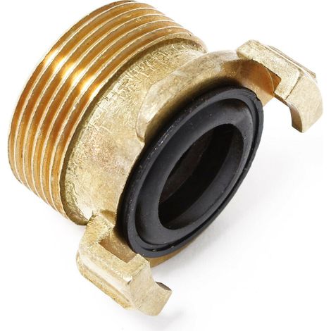 Raccordo rapido in ottone per tubo dell'acqua DN32 (1 1/4") filettatura maschio 160002111