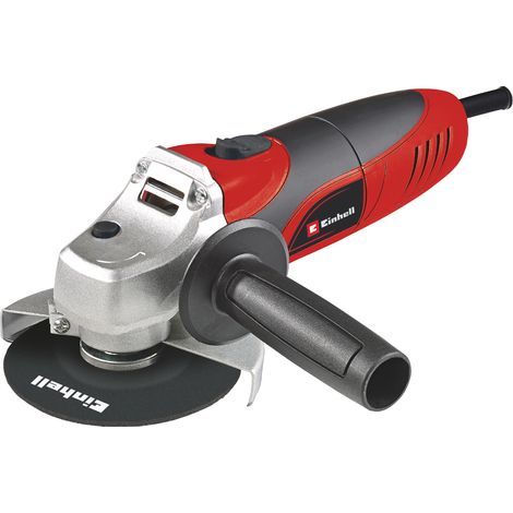 Einhell Winkelschleifer TC-AG 125 (850W, 12.000 1/min Drehzahl, 125mm Scheiben-ø, Scheibenschutz, Spindelarretierung, flacher Aluminium-Getriebekopf) (1/5)