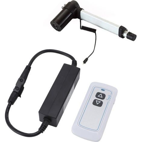 Télécommande 433.92MHz Contrôleur pour Moteur Linéaire Electrique, Télescopique, Reciprocant 29V. Matériel ABS, Contrôle à Distance 30m, 1 Contrôleur pour 1500 Unités (1/5)