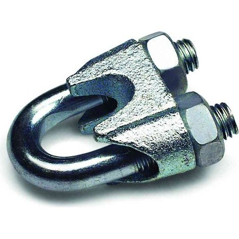 COLLIER DE CÂBLE GALV. DIN741 C/200 - 4 MM