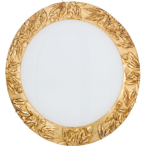 Kolarz SERENA Plafonnier décoratif en verre à 4 lumières, or 24 carats (1/3)