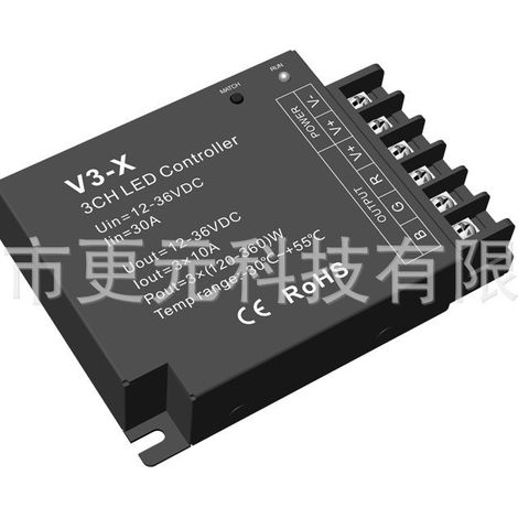 Prolongateur de puissance à tension constante EV3-X 12-36 V CC, 3 canaux 10 A