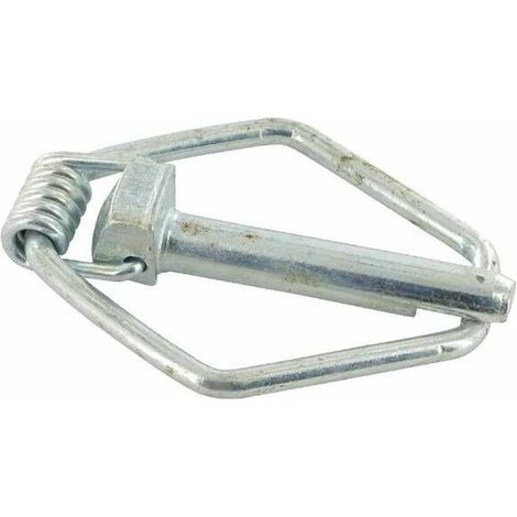 – Goupille de sécurité à ressort 8mm x 48mm – Fixation sécurisée pour attelage remorque tracteur – Résistance optimale (1/2)
