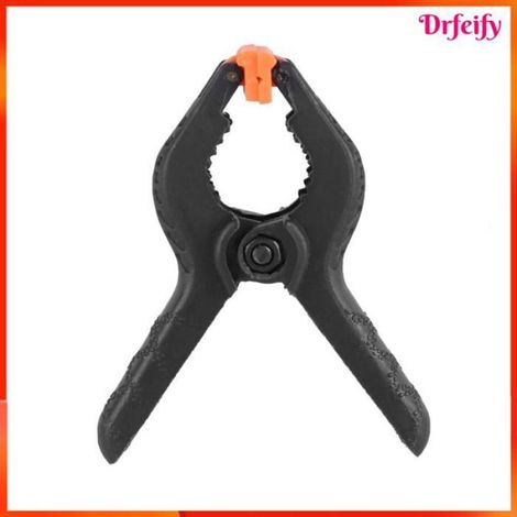 Lot de 10 Pince à ressort, Plastique, Mâchoires articulées, Ouverture 30mm, pour Bricolage (1/5)