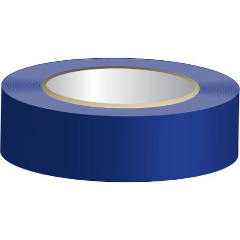 Ruban isolant 10 m x 19 mm rouleau bleu