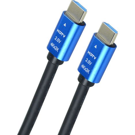 Cabo HDMI 4K extra longo de 20 metros, adequado para decodificadores, comutadores e lâmpadas de projetor. (1/4)