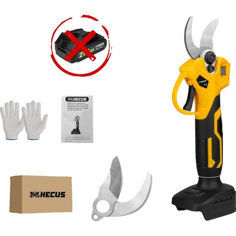 Sécateur Électrique, Largeur de Coupe de 30mm, Moteur Sans Balais, Design Ergonomique (1/2)