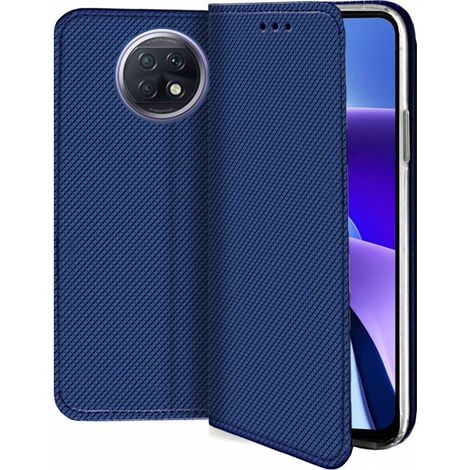 Funda tipo cartera para Xiaomi Redmi Note 9T 5G, azul oscuro. (1/5)