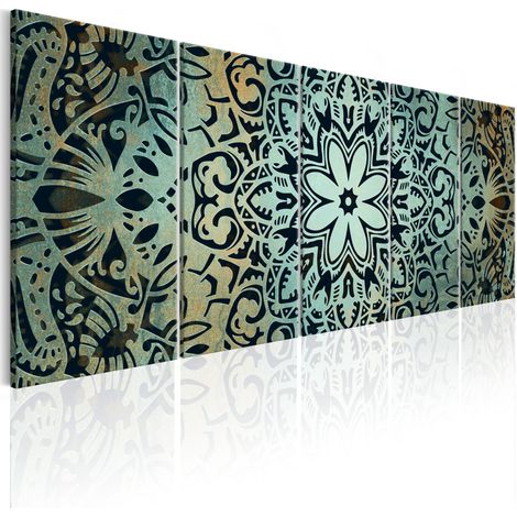 Quadro - Green Mandala - 225x90 (1/4)