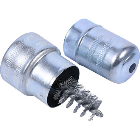 Nettoyeur de bornes de batterie de voiture, utilisé pour nettoyer la saleté et la corrosion, outil de nettoyage portatif. (1/5)