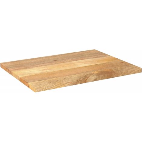 Maison Exclusive - Piano per Tavolo 70x50x3,8 cm Rettangolare Legno Massello Mango (1/5)