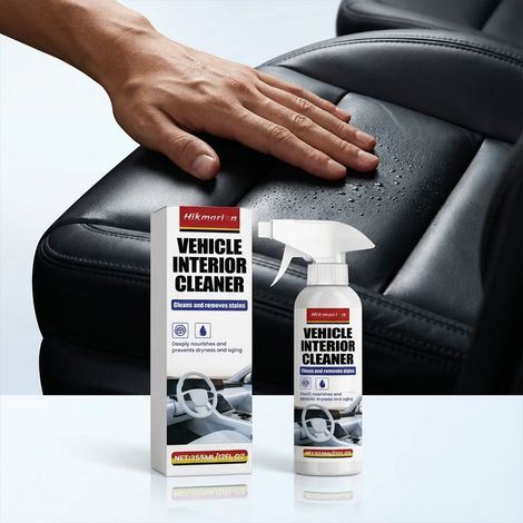 Nettoyant intérieur de voiture, rénovation et entretien des sièges, soin nettoyant et lustrant quotidien – 355 ml (1/5)
