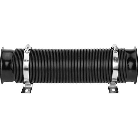 Tuyau d'Admission d'Air de Voiture de 76mm, Voiture Universel Froide Prises d'air Tuyau d'entrée Conduit Flexible Tube Flexible Kit avec clip de montage (1/5)