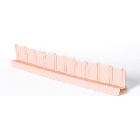 Paraspruzzi per lavello da cucina, ideale per piatti e verdure - Previene gli schizzi d'acqua (rosa). (1/5)