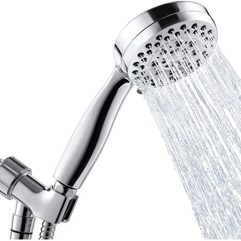 Pommeau de douche, Douche à haute pression combinée à main 5 types de douches Douches à haute pression et puissantes. Douche avec tuyau (1/5)