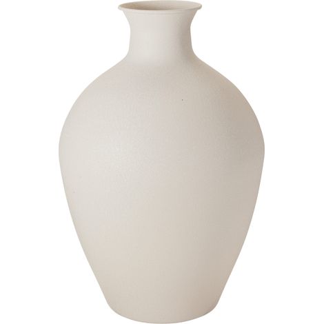 Vaso in metallo bianco 46 cm PERAGA CHRISTMAS