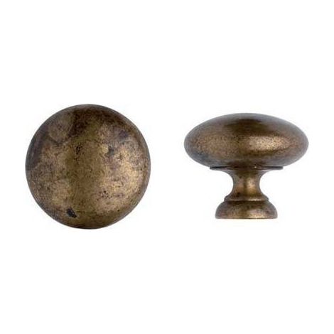 POMOLO OTTONE 24228 D 32 MM ANTICATO