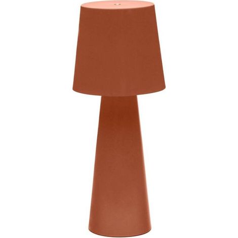 [GEBRAUCHT] B-Ware Kave Home Tischleuchte Lampe LED groß Terrakotta Metall IP54 dimmbar Akku (1/2)