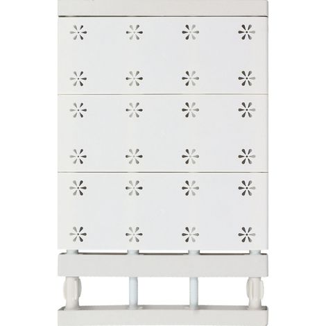 Panneau de séparation extensible pour armoire, gain de place, avec tringle intégrée, pour armoire de 38 à 60 cm (15 à 23,6 pouces). (1/5)